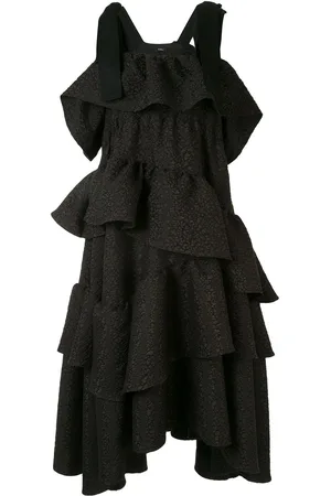 GOEN.J Tiered midi dress