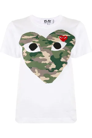 Comme des Garçons Logo-print crew neck T-shirt
