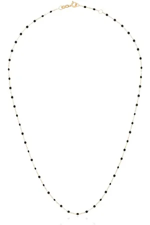 GIGI CLOZEAU 18kt yellow beaded necklace