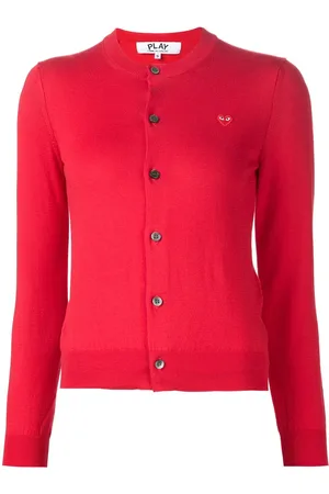 Comme des Garçons Mini heart cardigan