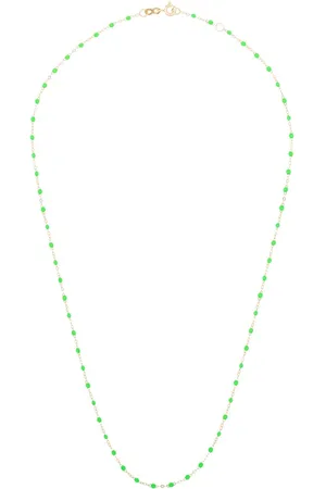 GIGI CLOZEAU 18kt neon bead necklace