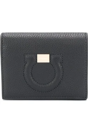 Salvatore Ferragamo Embossed Gancini motif grainy wallet
