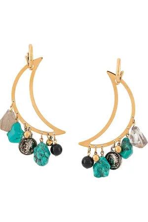 La DoubleJ Luna pendant earrings