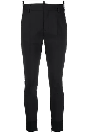 Dsquared2 Logo print slim-fit trousers