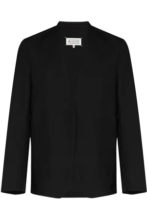 Maison Margiela Collarless single-breasted blazer