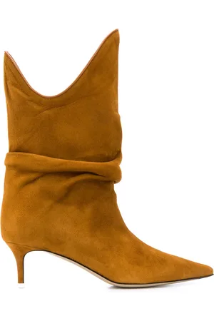 The Attico Pointed slouched boots