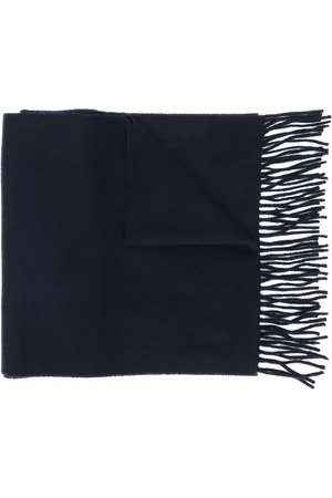 Saint Laurent Woven fringed scarf