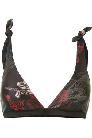 Duskii Fleur tie-up reversible bikini top