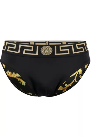 Tanga Versace tmavomodrá barva