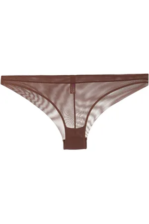 MAISON CLOSE Mesh briefs