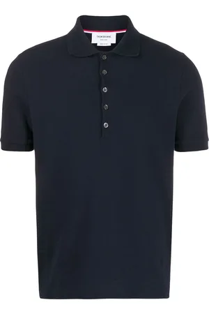 Thom Browne 4-Bar piqué polo shirt