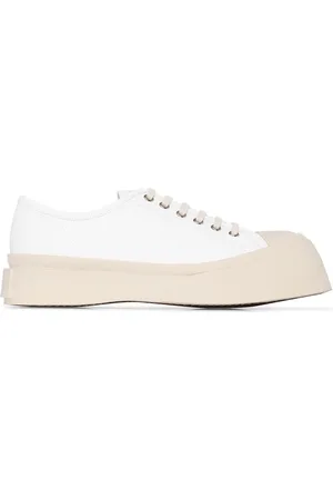 Marni Pablo leather lace-up sneakers