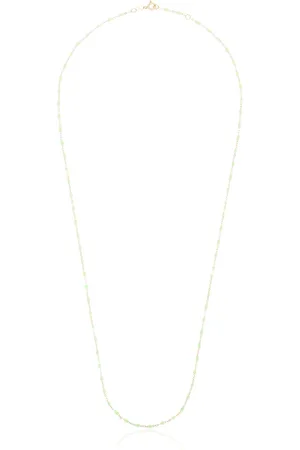 GIGI CLOZEAU 18kt yellow beaded necklace