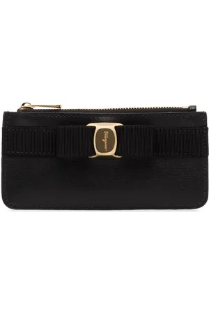 Salvatore Ferragamo Vara bow long leather wallet