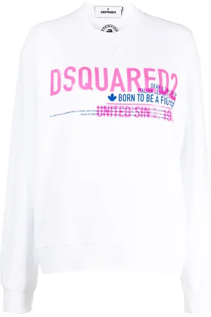 Dsquared2 Logo print cotton sweatshirt