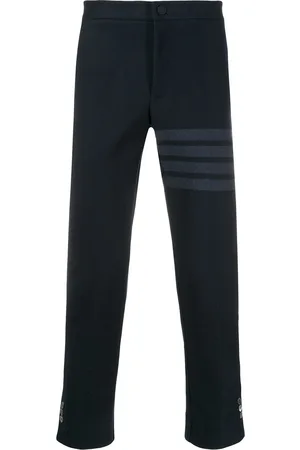 Thom Browne 4-Bar slim-fit tonal trousers