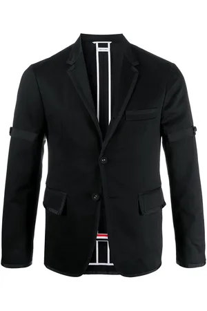 Thom Browne Unconstructed grosgrain armband sport coat