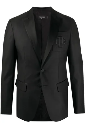 Dsquared2 Embroidered logo blazer