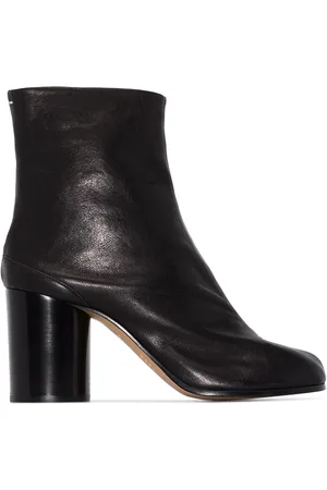 Maison Margiela Tabi 80mm leather ankle boots