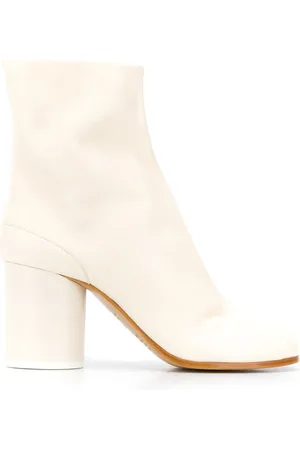 Maison Margiela Tabi 80mm leather ankle boots