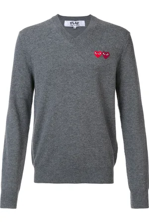 Comme des Garçons Double Heart wool jumper