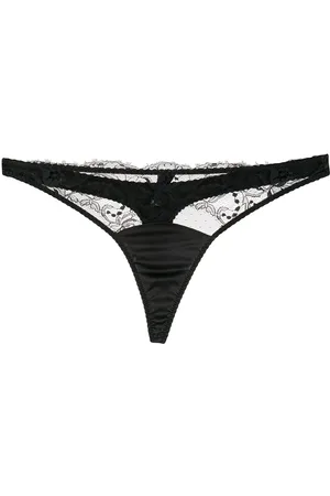 Fleur of England Sheer lace thong