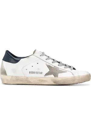 Golden Goose Super-Star distressed-finish sneakers
