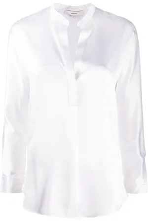 Vince Open neck loose fit blouse