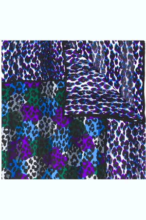 Saint Laurent Animal print scarf