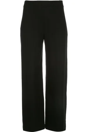 ROSETTA GETTY Pull-on cropped straight trousers