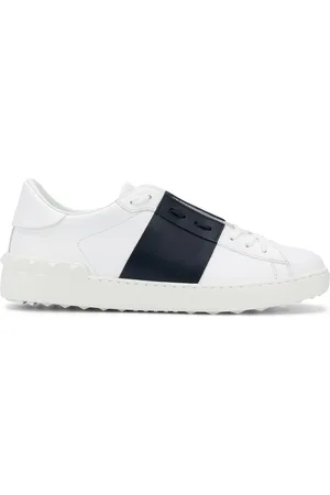 VALENTINO GARAVANI Open leather sneakers