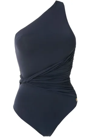 Brigitte Alessandra draped one-piece