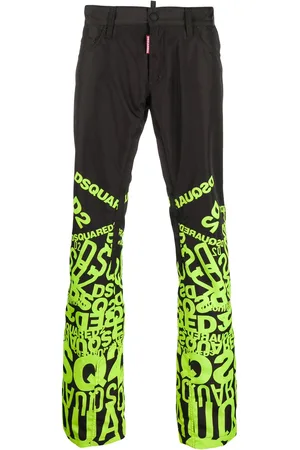 Dsquared2 Logo-print wide-leg trousers