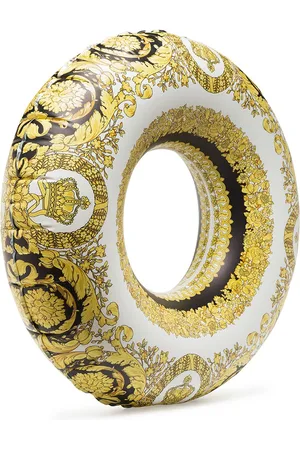 VERSACE Baroque-print inflatable ring