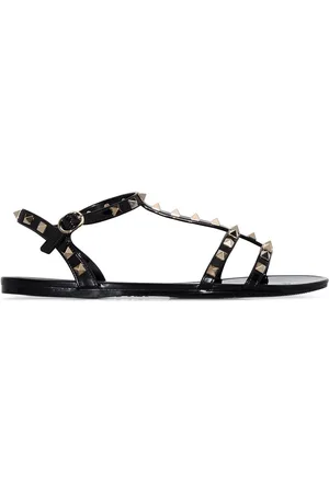 VALENTINO GARAVANI Rockstud flat sandals