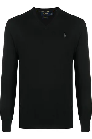 Ralph Lauren Logo embroidered cotton jumper