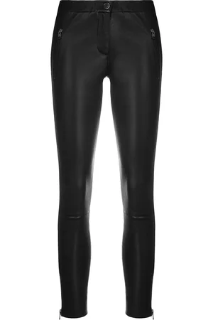 arma leder Fitted biker leggings