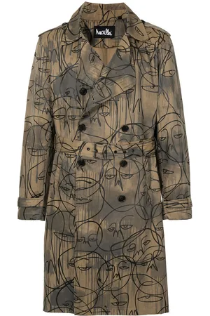 HACULLA Face print coat