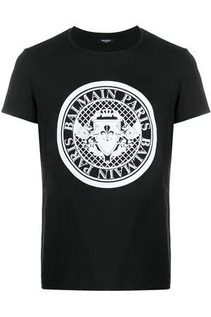 Balmain Flocked coin T-shirt