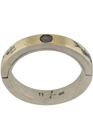 PARTS OF FOUR Diamond detail band ring