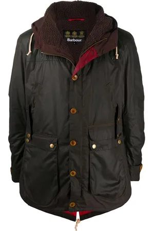 Barbour Game waxed parka jacket