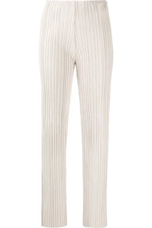 Nanushka Straight-leg pleated trousers