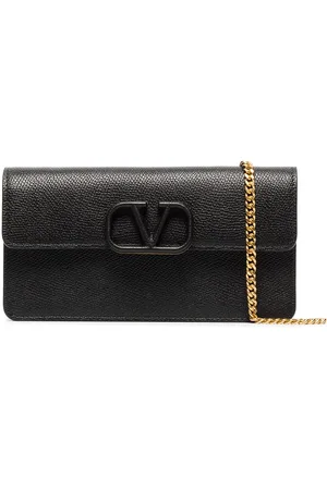 VALENTINO GARAVANI VLogo Signature leather wallet-on-chain