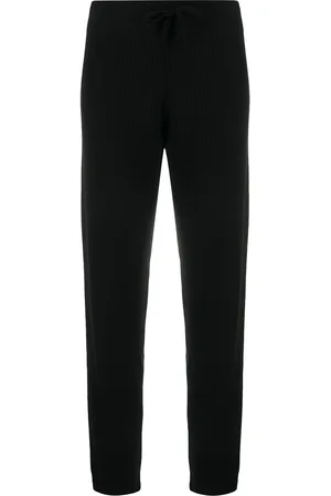 Cashmere In Love Ribbed-knit track pants
