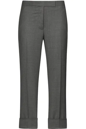 Thom Browne Cropped slim leg trousers