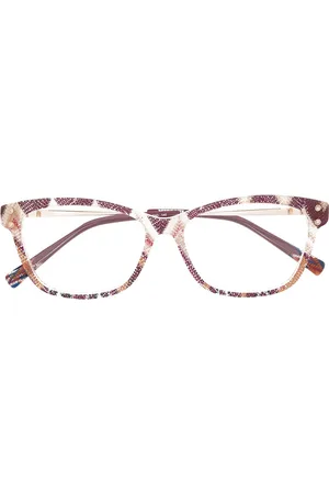Missoni Mesh-pattern glasses