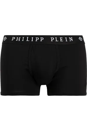 Philipp Plein Logo embroidered boxers