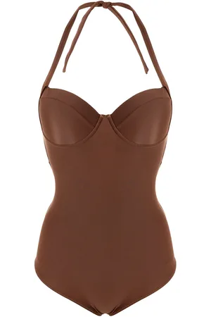 AMIR SLAMA Plain one-piece
