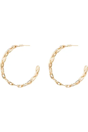 Paco rabanne Chain-link hoop earrings