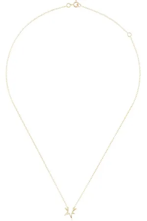 LE STER 18kt yellow Dark Fire necklace